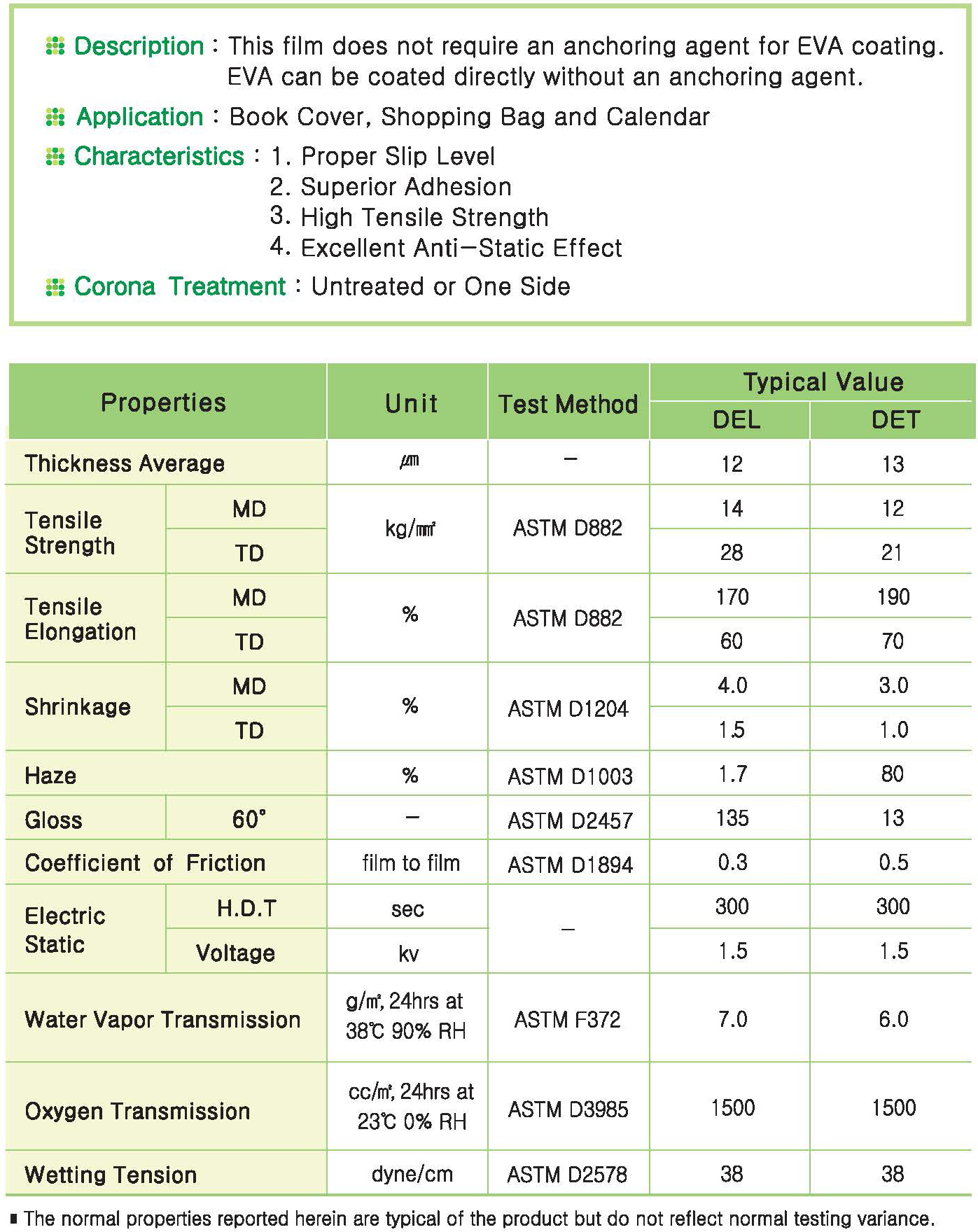 Direct-Thermal-Lamination-Film